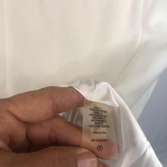 Ivanka Trump Women’s Dress Classic Sheath Lace Embroidered Overlay Bodice - Picture 6 of 8